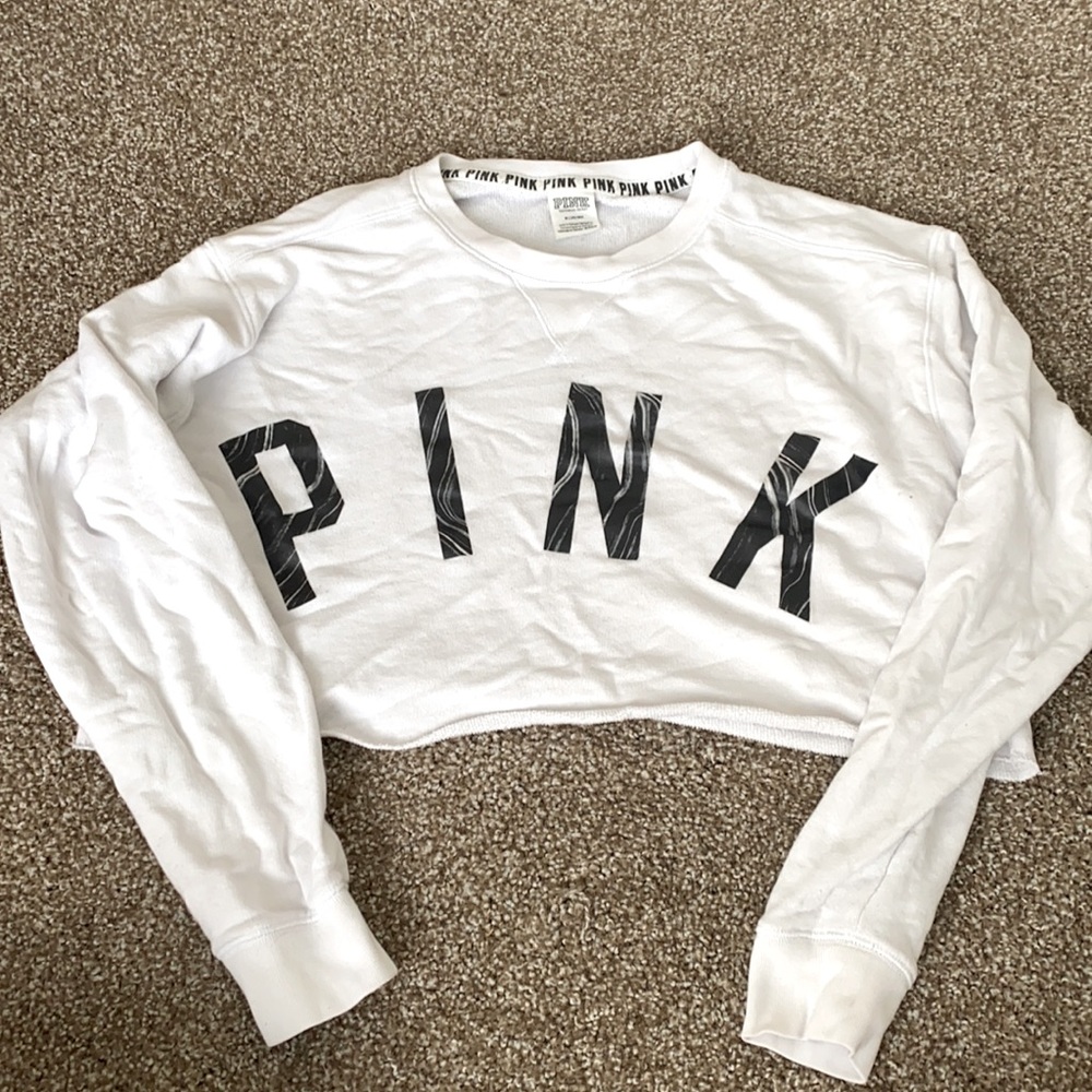 Cropped Victoria’s Secret cropped sweatshirt